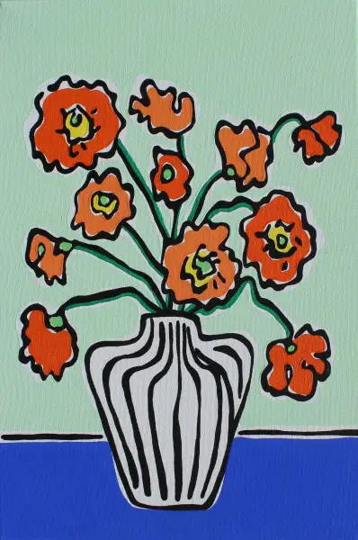 Click Here To Enlarge This Photo Of Orange Poppies