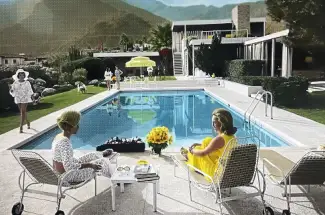 Nick HoldsworthPoolside Gossip &lpar;Aluminium Edition&rpar;Signed Limited Edition