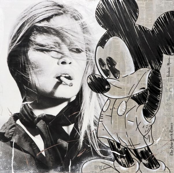 Click Here To Enlarge This Photo Of Bardot and Mickey