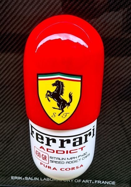 Click Here To Enlarge This Photo Of Ferrari Addict Wall Capsule