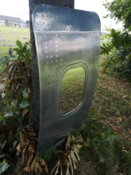 Click Here To Enlarge This Photo Of Boeing 727 Window Fuselage Panel Wall Mirror