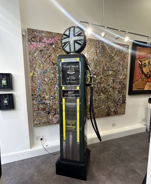 Click Here To Enlarge This Photo Of Aston Martin 007 Petrol Pump