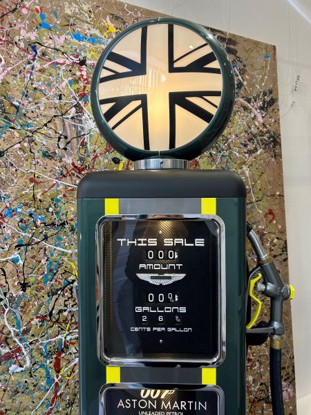 Click Here To Enlarge This Photo Of Aston Martin 007 Petrol Pump