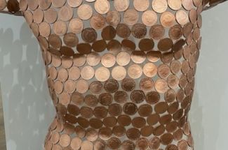 Shaun GaggMale TorsoOriginal ~ Penny Sculpture