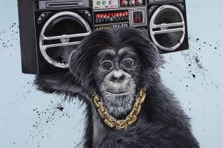 ArchiveRun Chimp - Pan - Zee - Dean MartinSigned Limited Edition