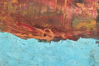 Sam PeacockAdomah ValeOriginal ~ Mixed Media on Steel