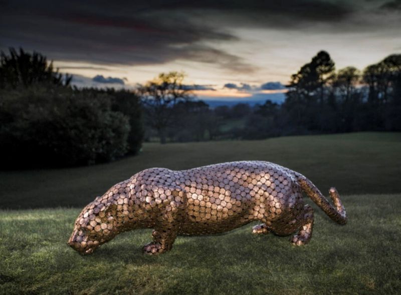 Click Here To Enlarge This Photo Of Life - Size Jaguar