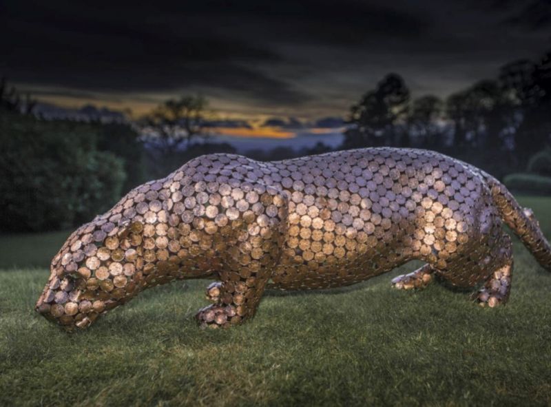 Click Here To Enlarge This Photo Of Life - Size Jaguar